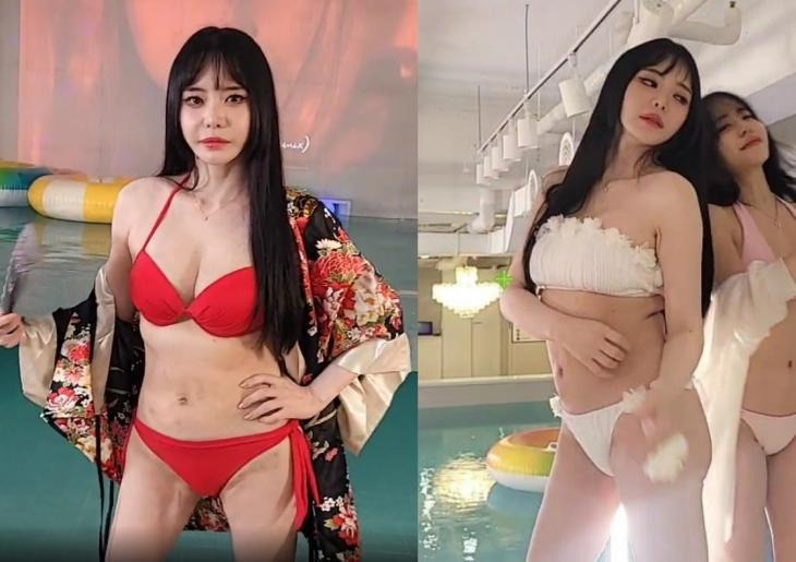 서유리 비키니 스타일 모음집! 아프리카TV, 엑셀방송, 이혼 근황까지